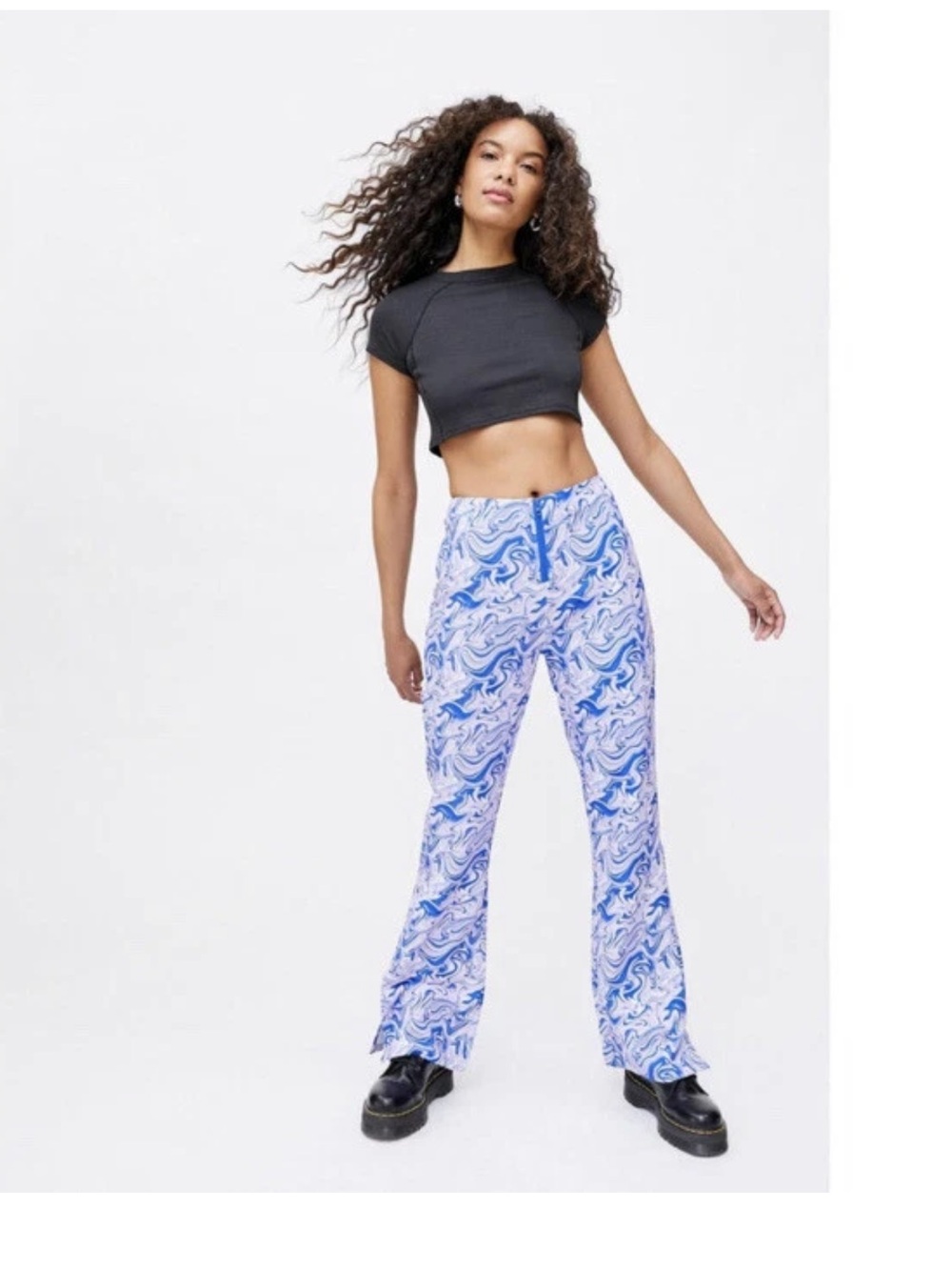 Urban Outfitters Hosbjerg Adele pants in purple liquid Size Small